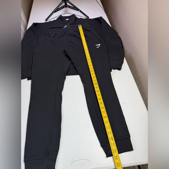 New Gymshark Men Sz M Crest Zip Up Fleece Hoodie
Sweatpants Set Sweatsuit - Picture 7 of 16
